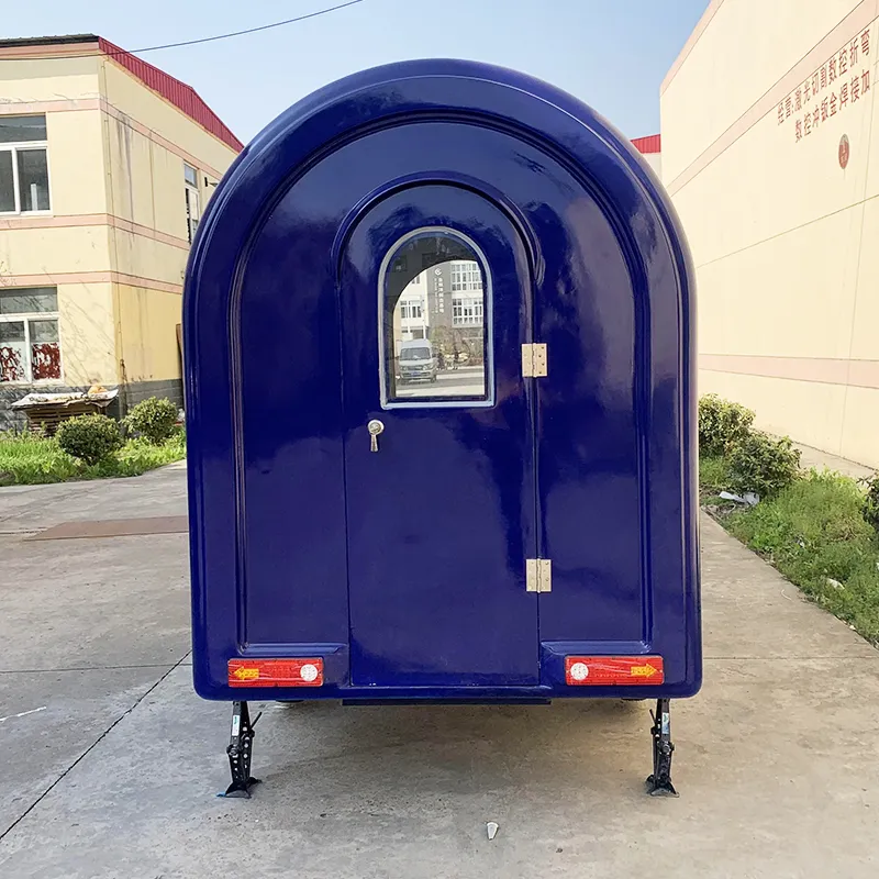 Кастомный мобильный бар для ресторанов из нержавеющей стали 5