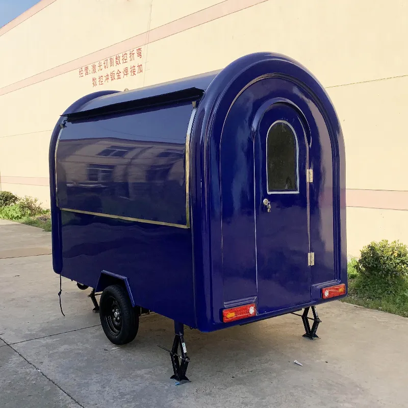 Кастомный мобильный бар для ресторанов из нержавеющей стали 6