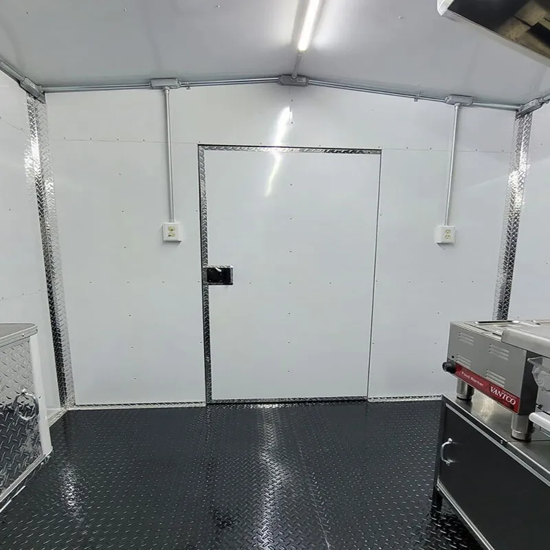 Настраиваемый фуд-трейлер для продажи пиццы, такос и бургеров 6