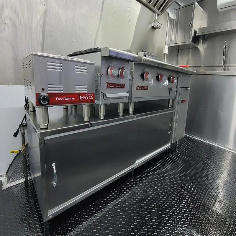 Настраиваемый фуд-трейлер для продажи пиццы, такос и бургеров 5