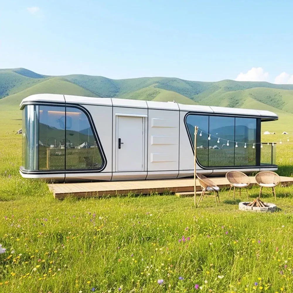 Кастомизированный Капсульный Контейнер с Туалетом и Балконом