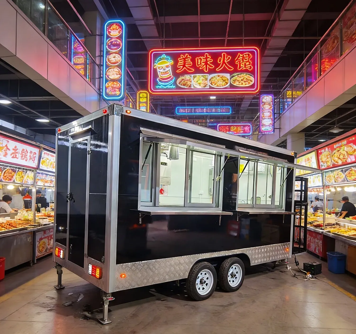 Мобильный прицеп для пищевых продуктов Siristar