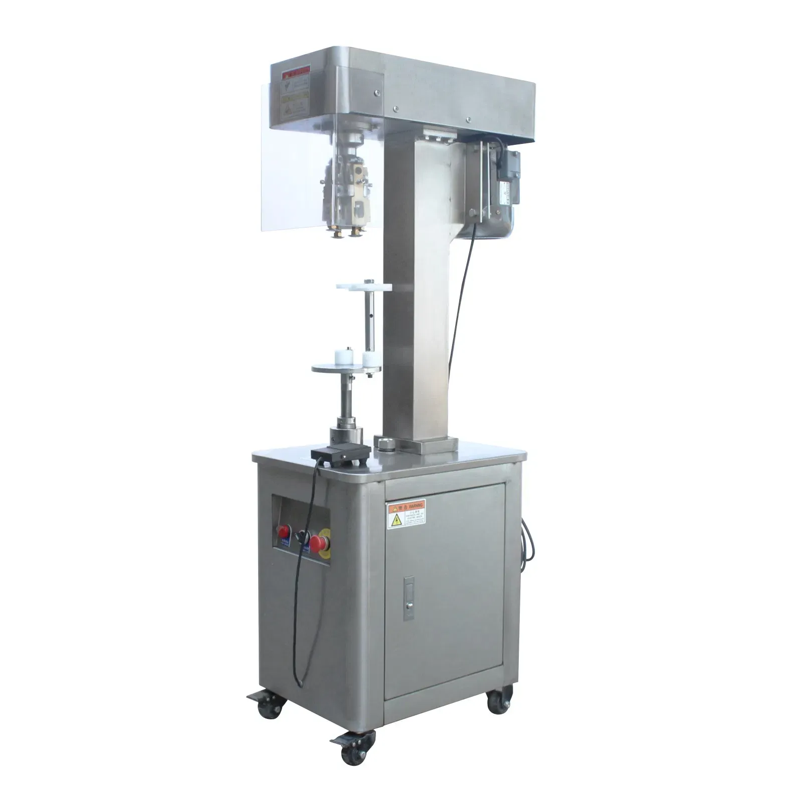 Полупрофессиональная машина для закручивания крышек пластиковых бутылок 2