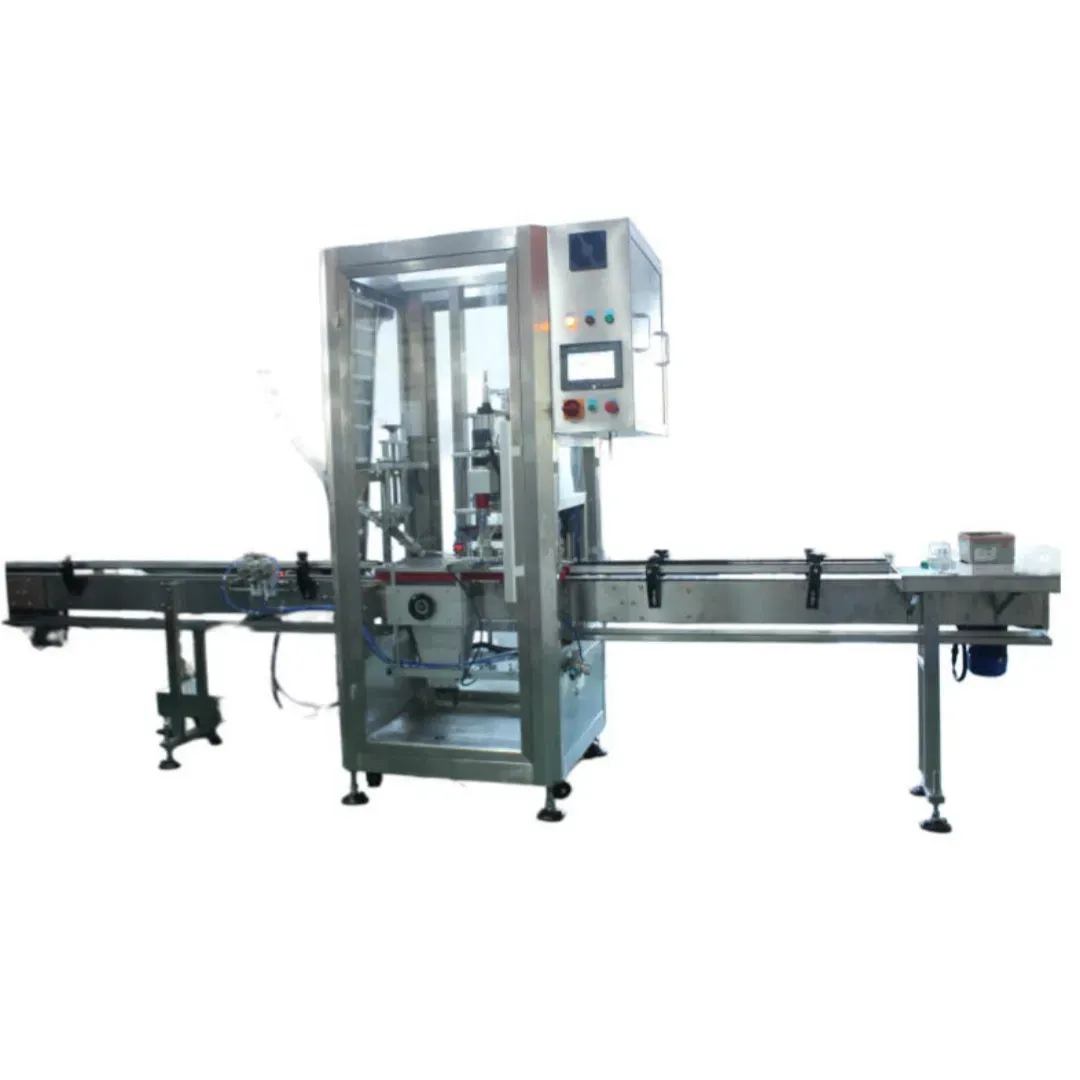 Ротационная машина для укупорки бутылок с автоматическим управлением