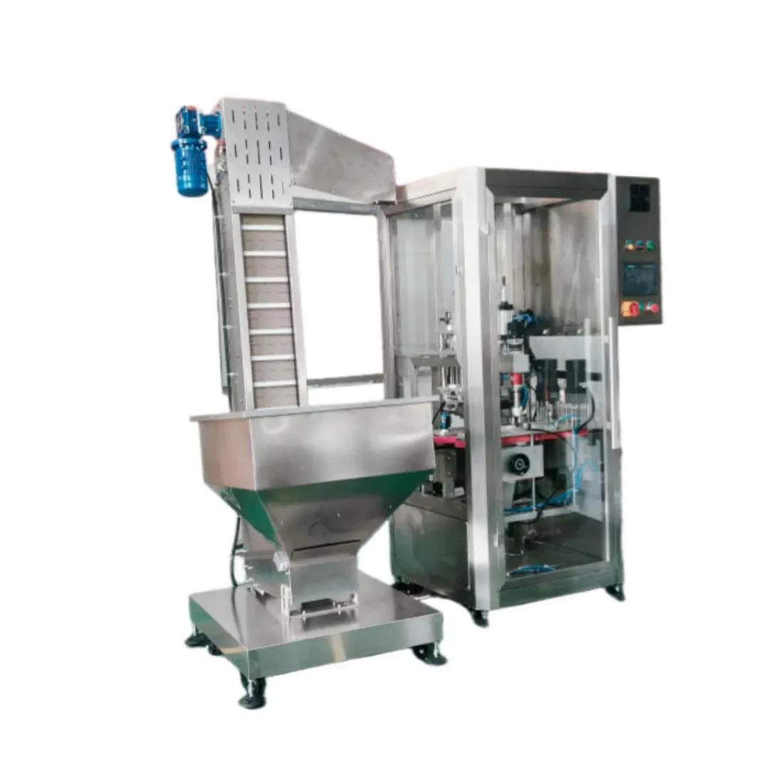 Ротационная машина для укупорки бутылок с автоматическим управлением 2