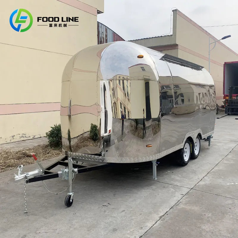 Кастомизированный многофункциональный коммерческий мобильный фуд-трейлер с водой и электричеством