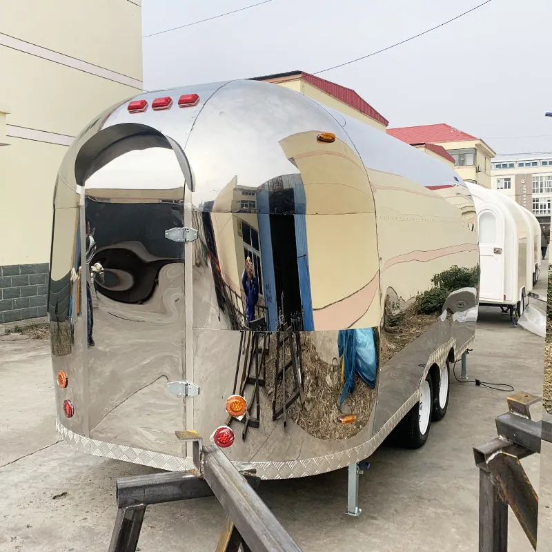Кастомизированный многофункциональный коммерческий мобильный фуд-трейлер с водой и электричеством 6