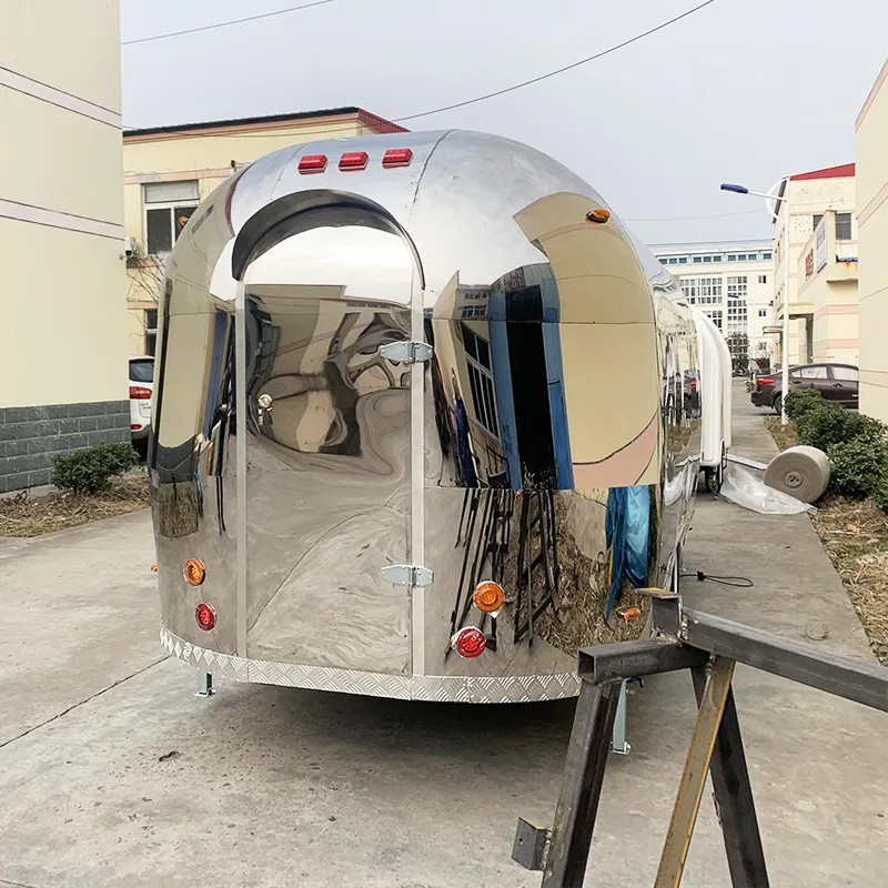 Кастомизированный многофункциональный коммерческий мобильный фуд-трейлер с водой и электричеством 5