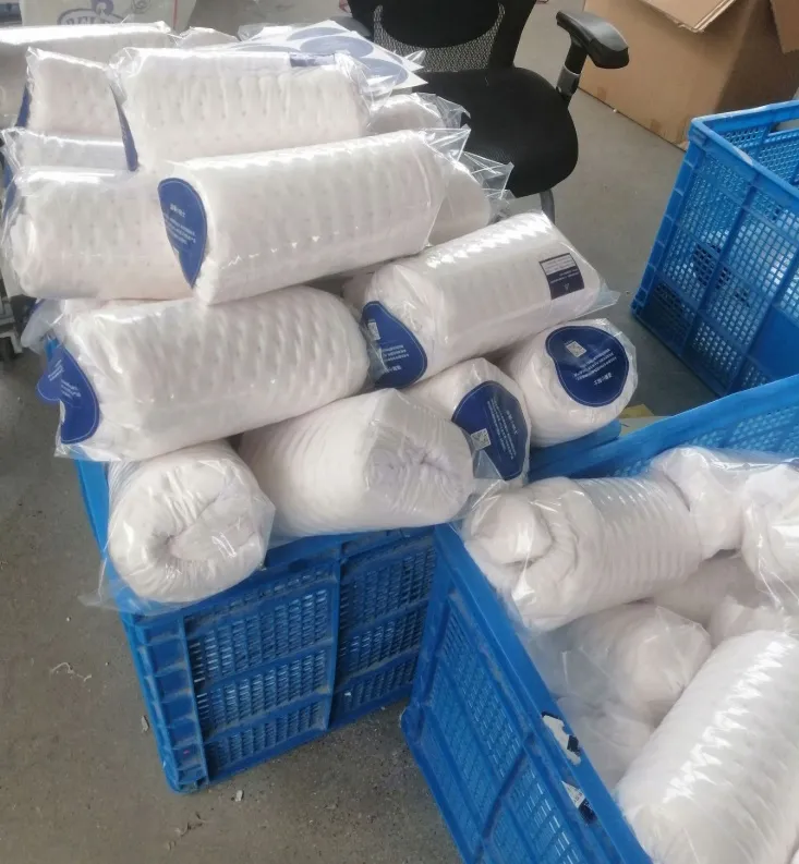 Автоматическая машина для упаковки в рулоны компрессии волоконных подушек и матрасов 6