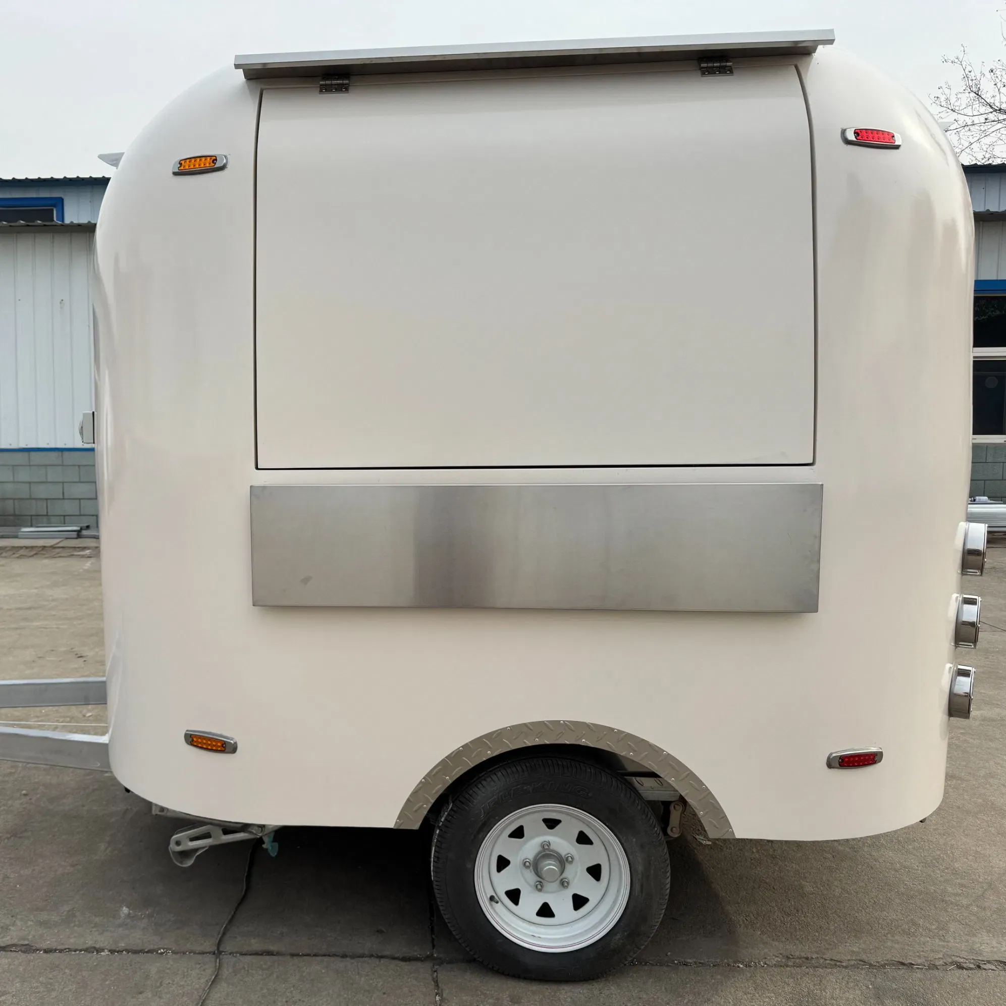 Кастомизированная пицца мороженое бургер закуска нержавеющая сталь ресторанное кухонное оборудование мобильный фуд-трейлер