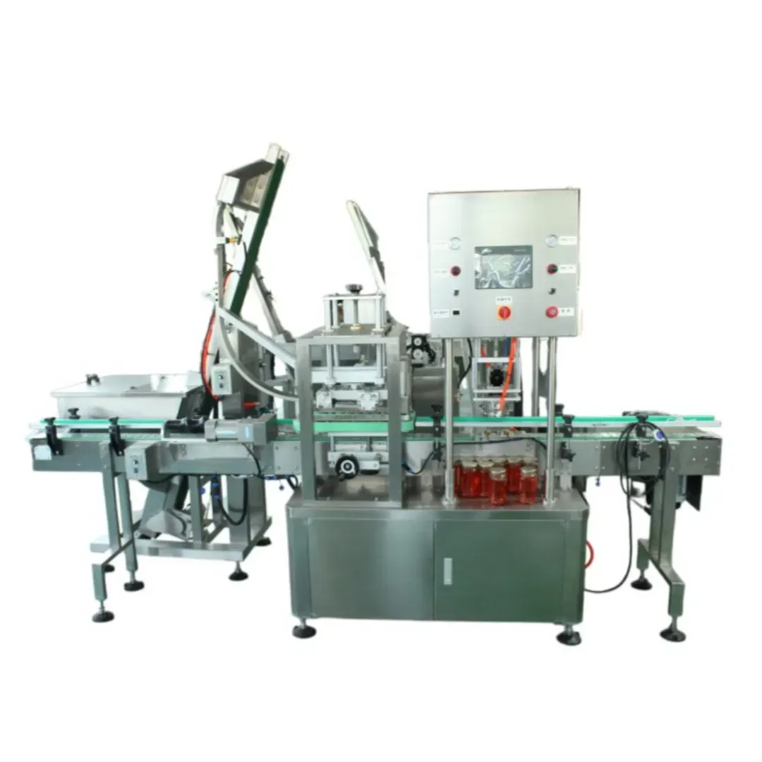 Профессиональная машина для укупорки бутылок с пневматической системой управления 3