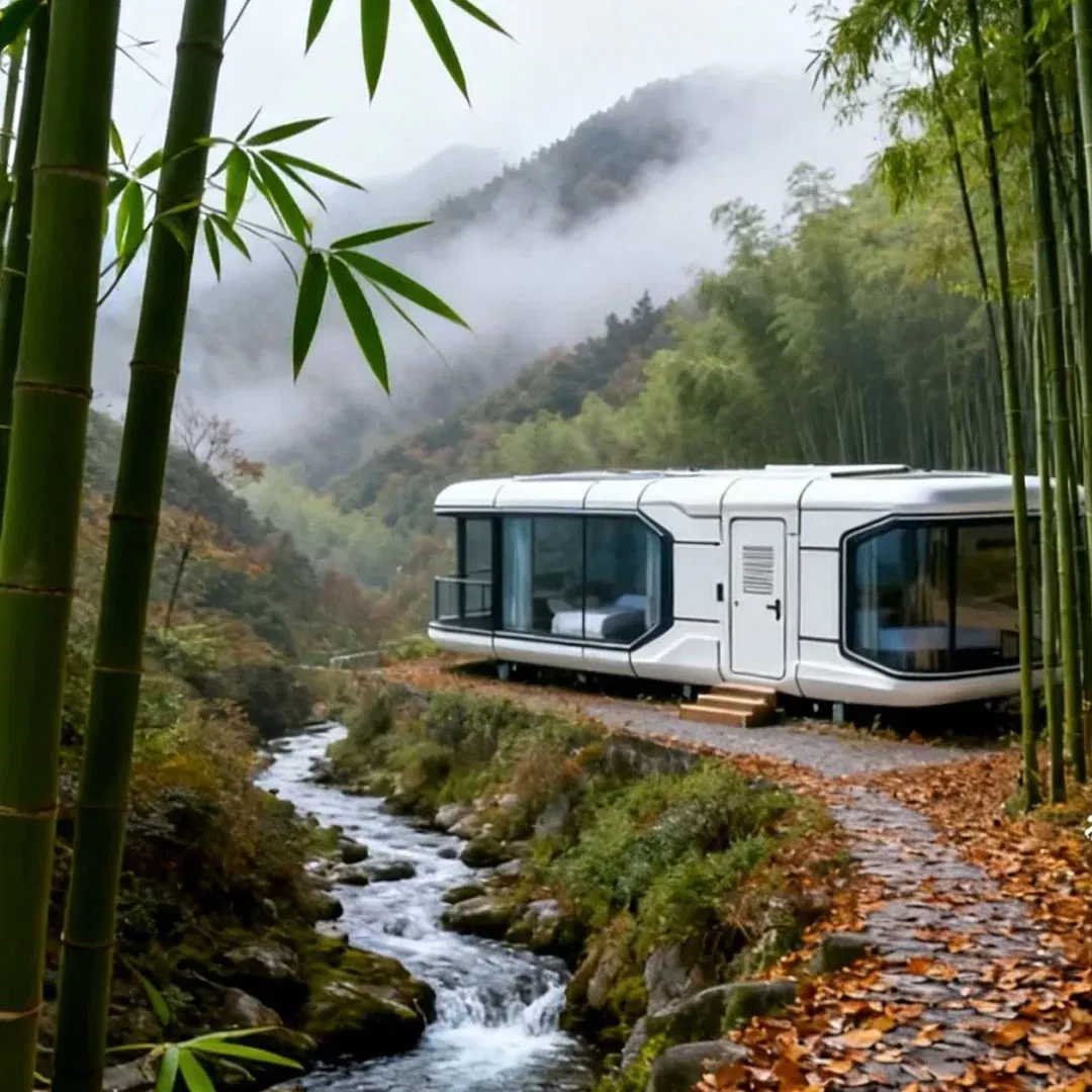 Кастомизированные солнечные батареи коммерческие космические капсулы жилые контейнерные дома