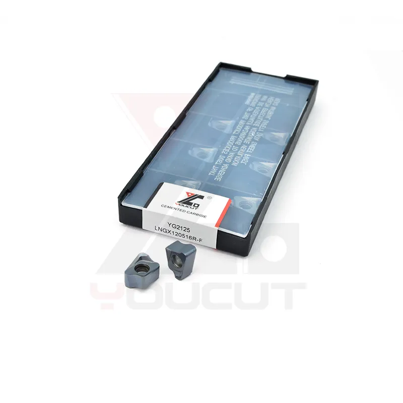 Резец для токарного станка с ЧПУ, вставка из карбида вольфрама для фрезерного инструмента LNGX120516R 4