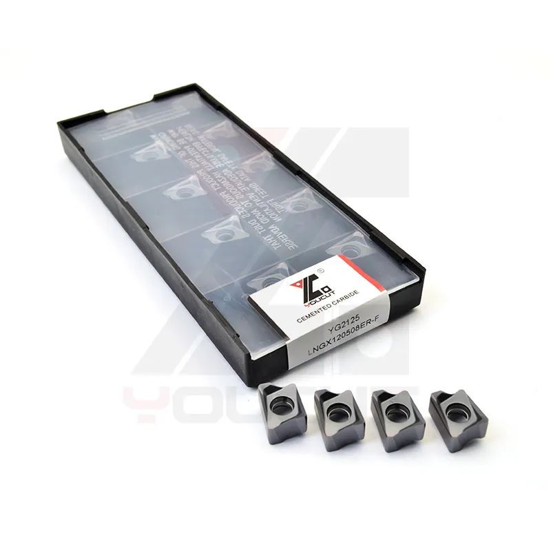 Фрезерная вставка LNGX120508ER-F с карбидной вставкой для CNC-обработки 2