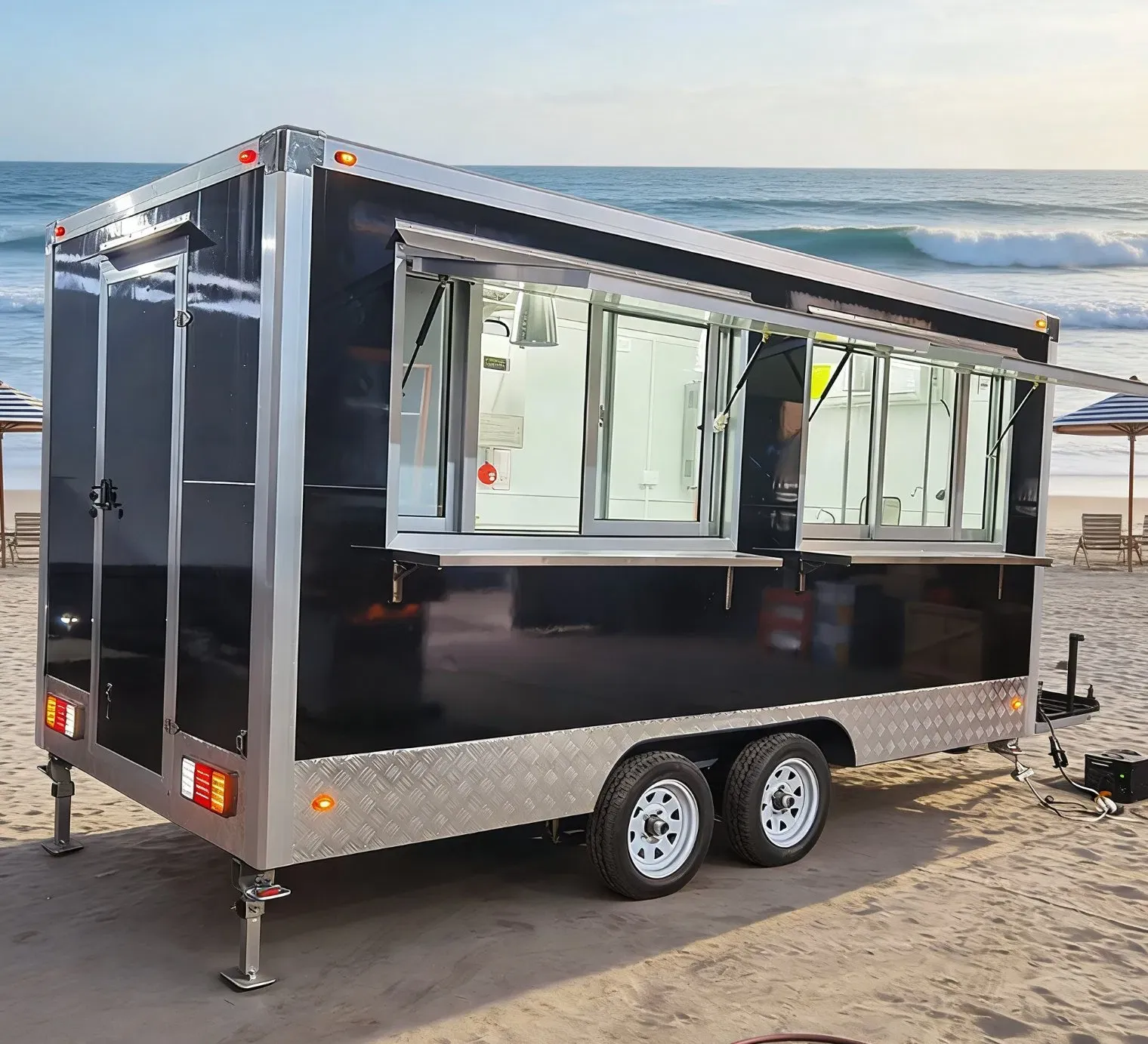 Мобильный Прицеп для Пищевых Продуктов с Сертификацией DOT