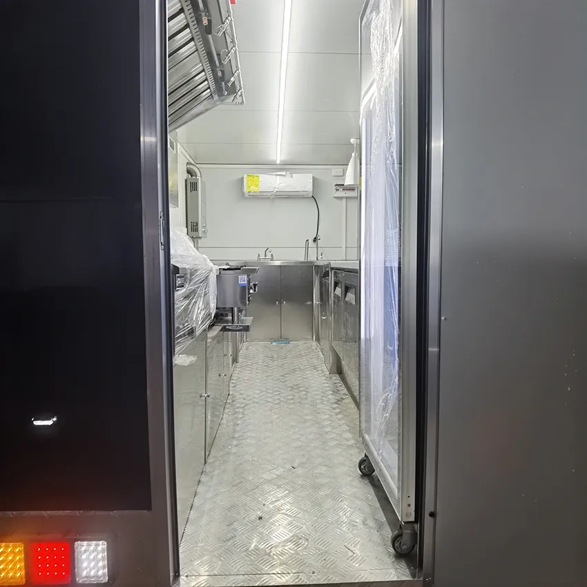Мобильный Прицеп для Пищевых Продуктов с Сертификацией DOT 2