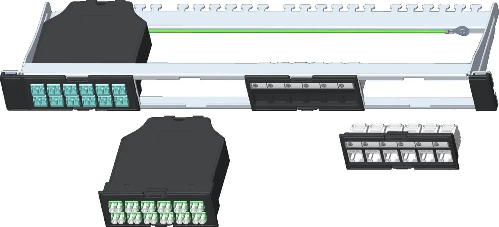 Касета оптического модуля Kexint LC Duplex 24 Core к MTP MPO Om5 5