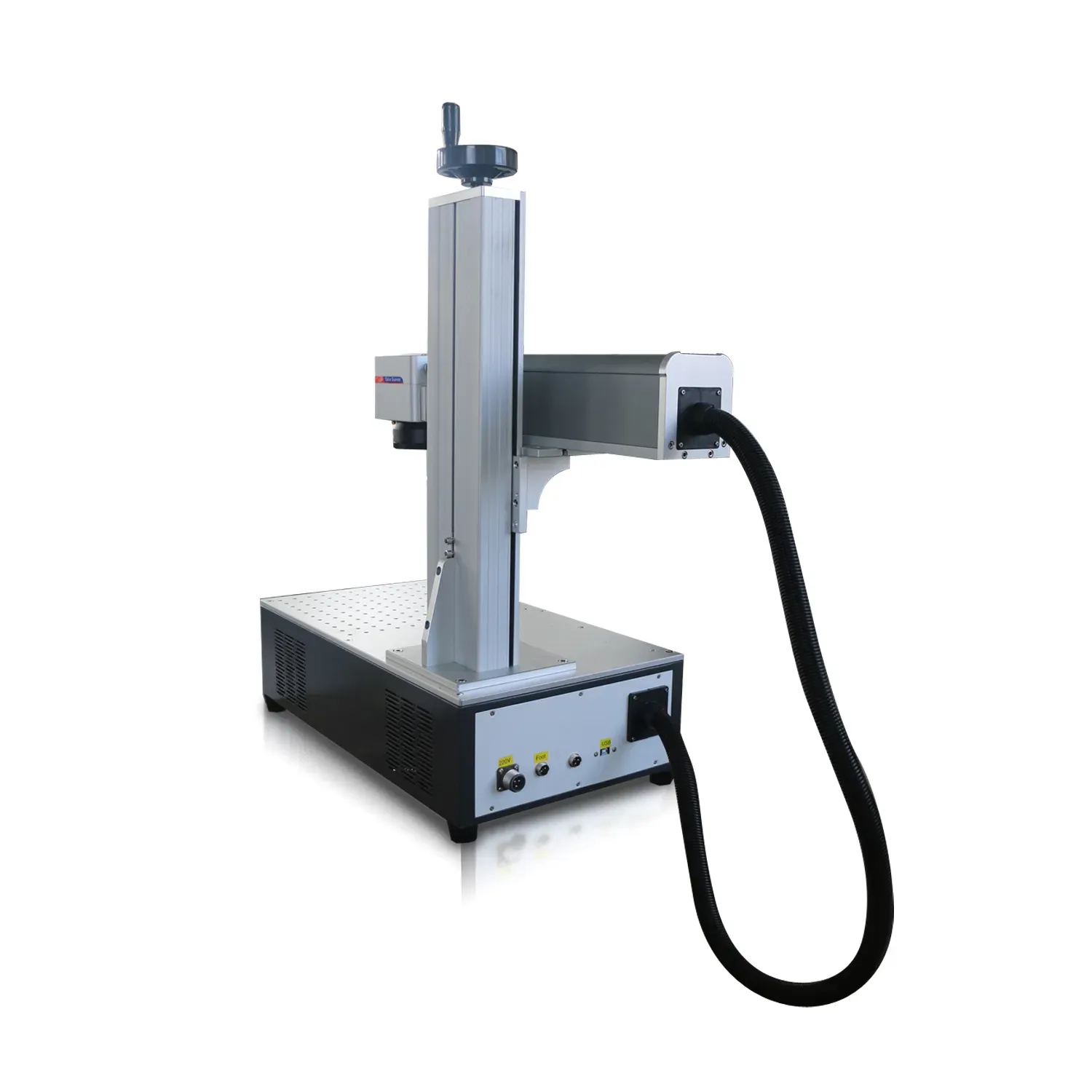 Настольный 30W волоконный лазерный маркировочный станок 6