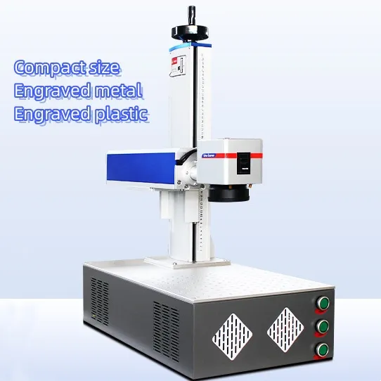Профессиональный портативный лазерный маркировочный станок 20 Вт 5