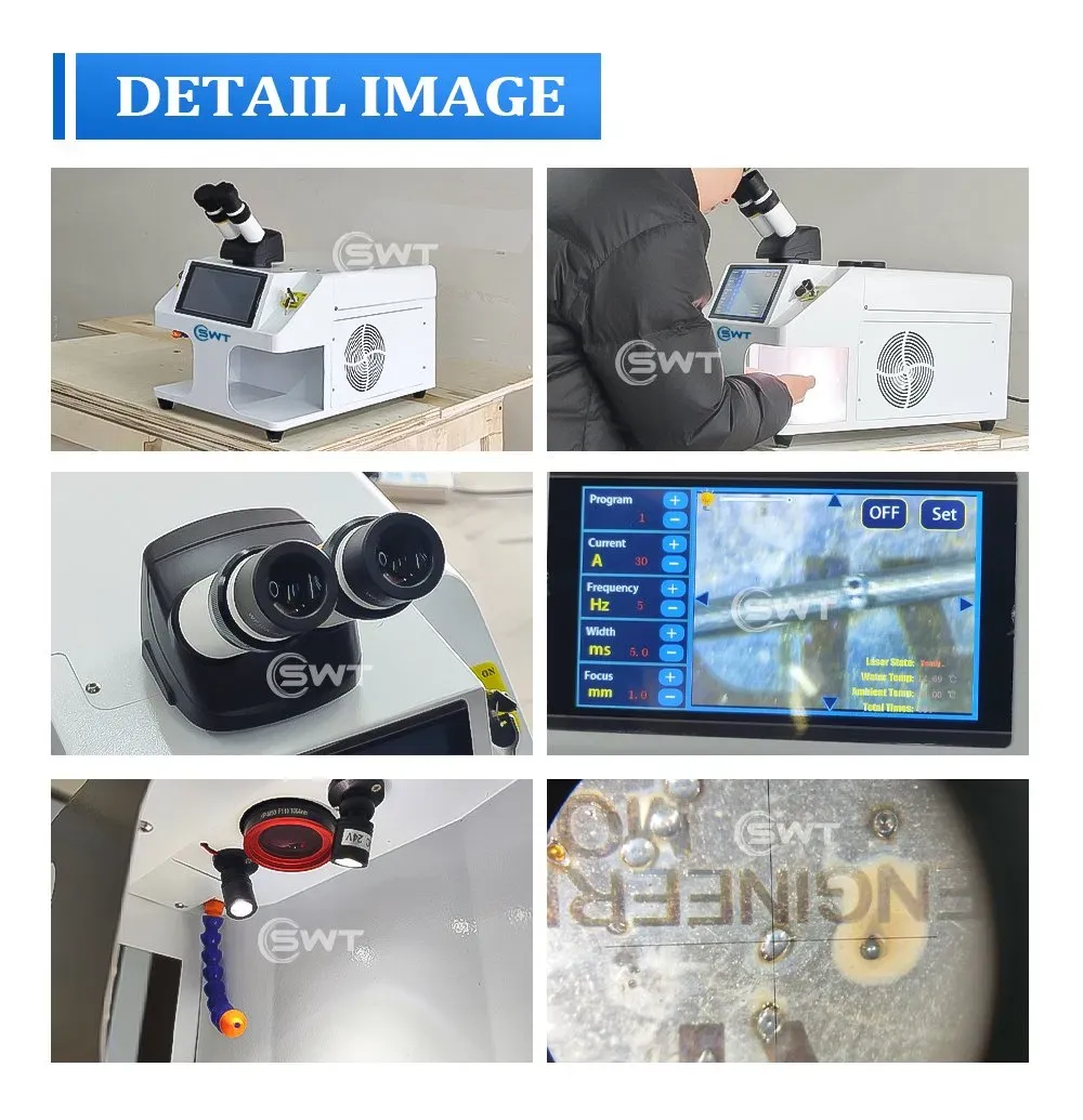 Мини лазерный сварочный аппарат для ювелирных изделий 4