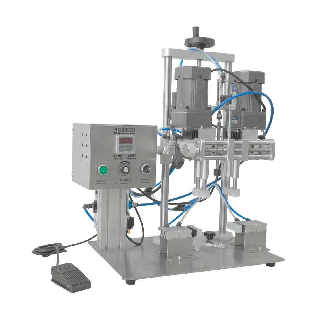 Полуавтоматическая машина для накручивания бутылок