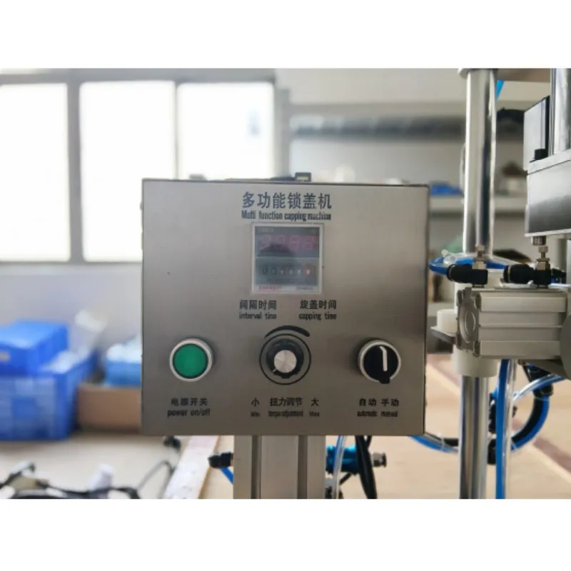 Полуавтоматическая машина для накручивания бутылок 5