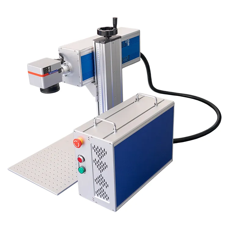 Настольный сплит-волоконный лазерный маркировочный станок для металла XH-T-30W
