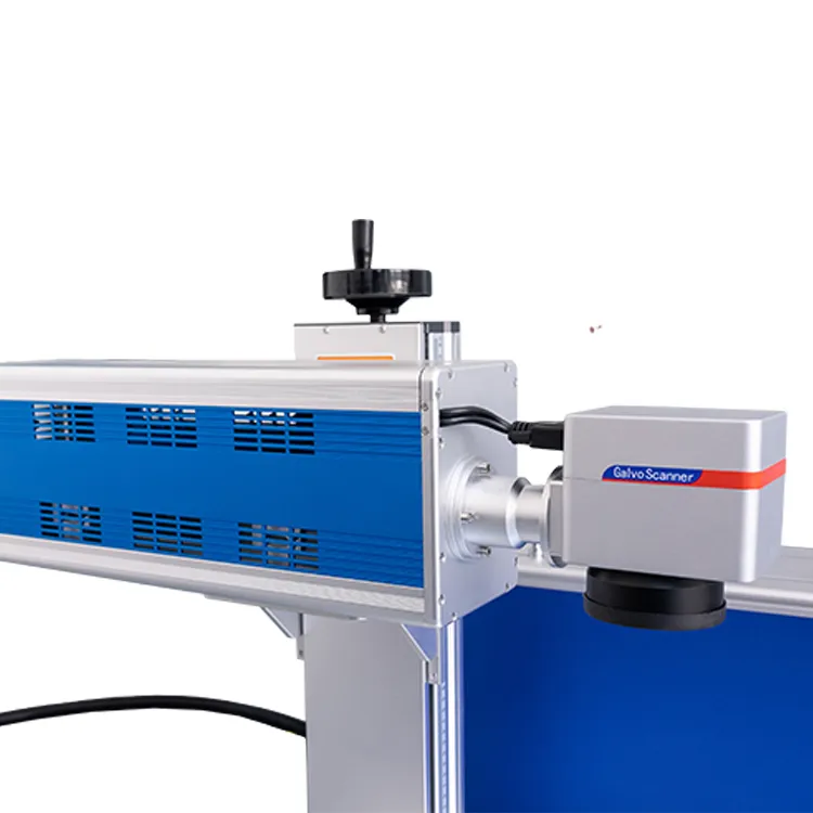 Настольный сплит-волоконный лазерный маркировочный станок для металла XH-T-30W 4