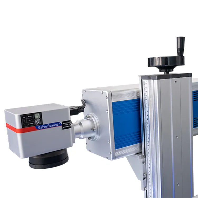 Настольный сплит-волоконный лазерный маркировочный станок для металла XH-T-30W 2