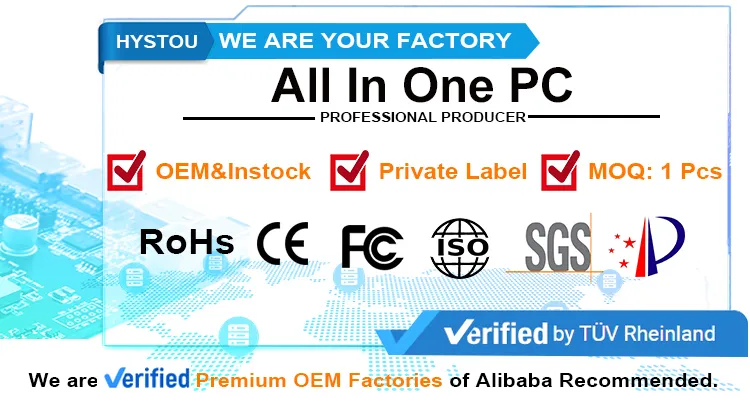 Настольный компьютер Core i7 21,5 дюймовый игровой 10th поколения Все в одном ПК 5