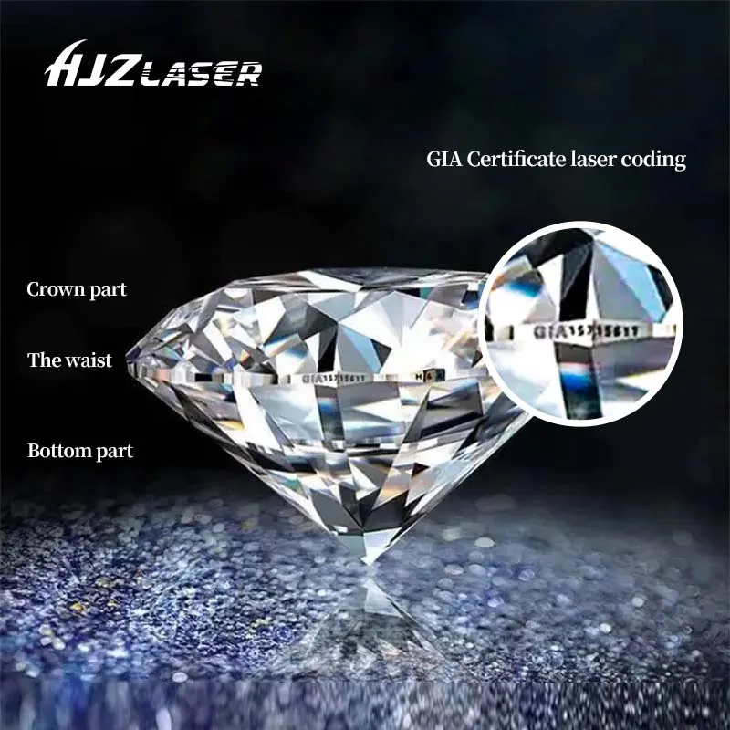 Профессиональная машина для лазерной маркировки и гравировки с алмазной талией 3