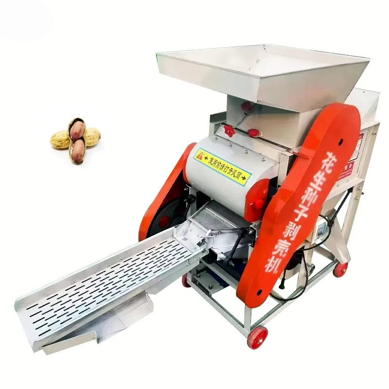 Дизельный электрический орехообдирщик для арахиса 6