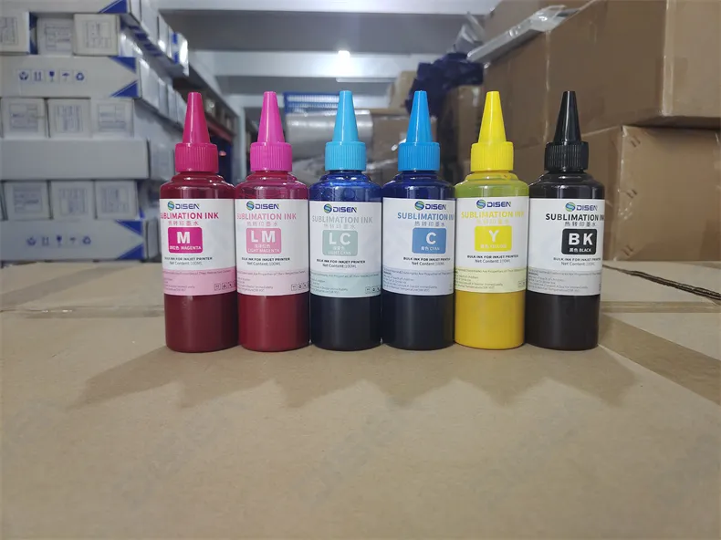Профессиональные сублимационные чернила для текстильной печати 3