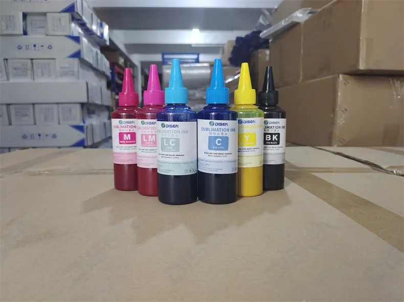 Профессиональные сублимационные чернила для текстильной печати 4