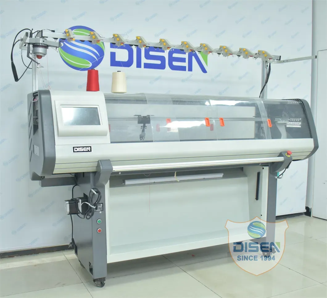 Автоматическая компьютеризированная плоская вязальная машина DS-1-52 3