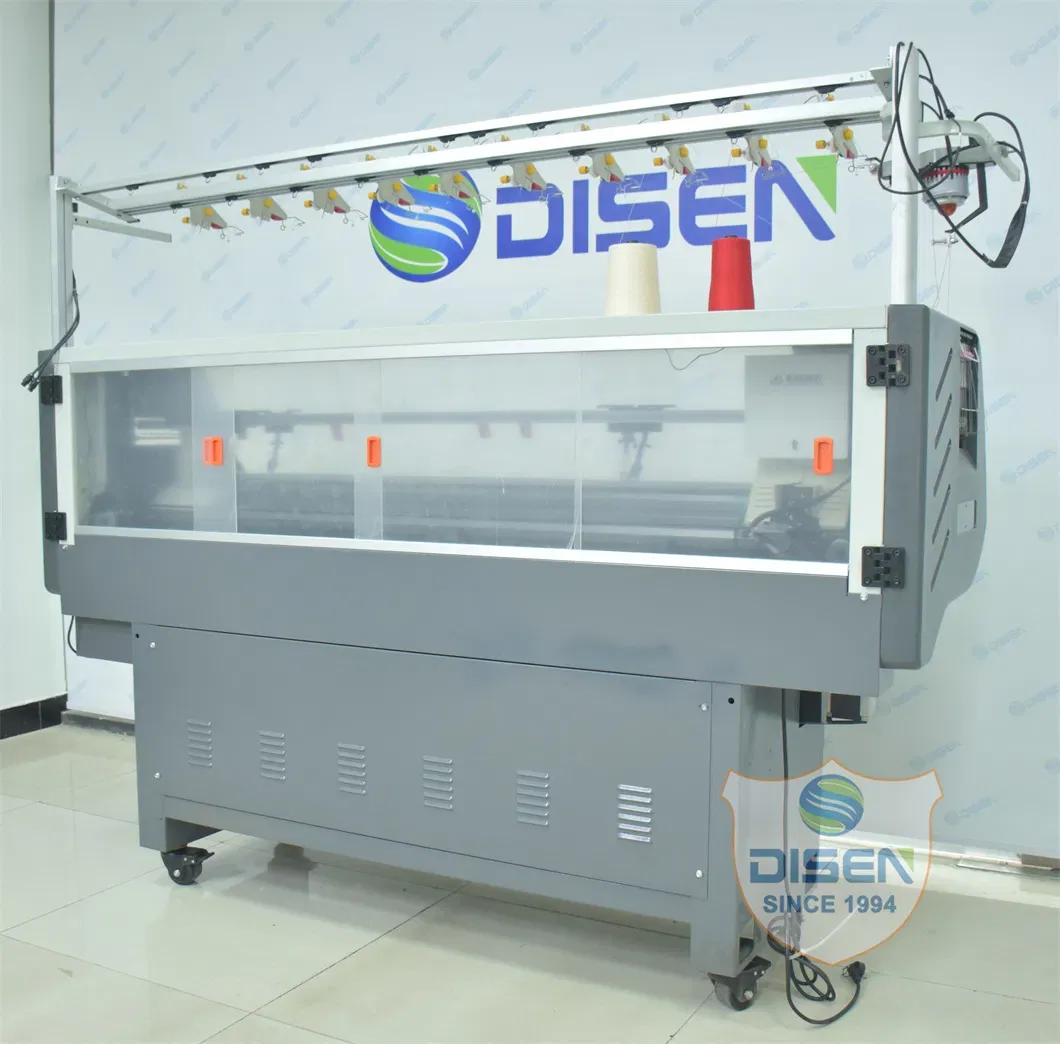 Автоматическая компьютеризированная плоская вязальная машина DS-1-52 4