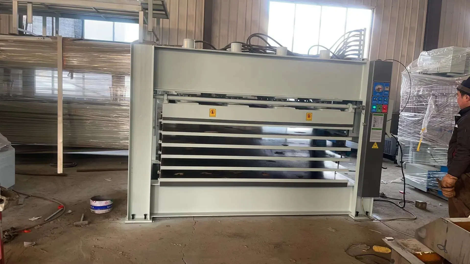 Пресс-машина для дверных панелей, гидравлическая холодная пресс-машина 6