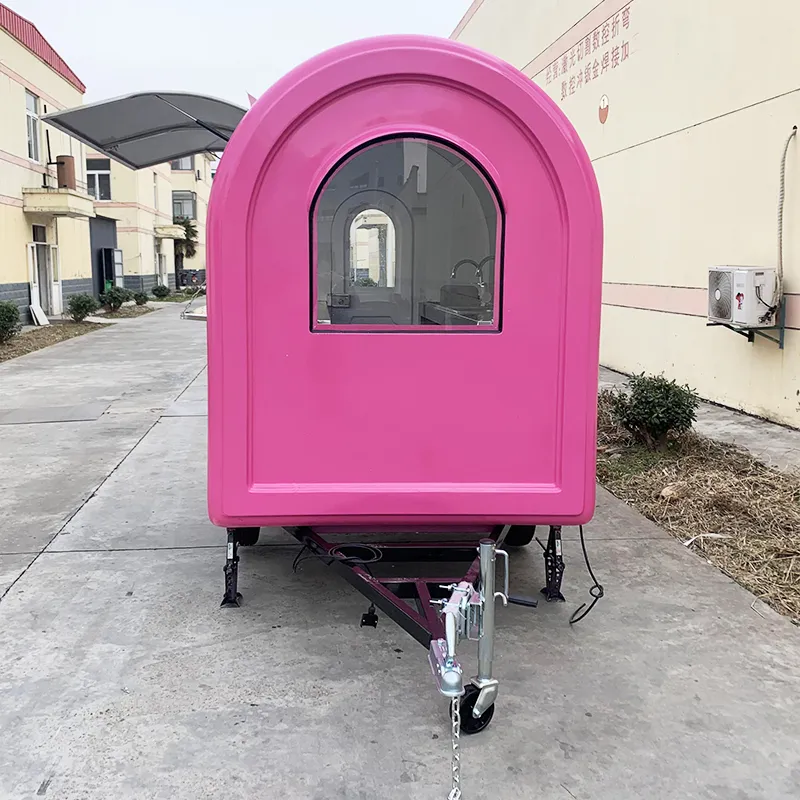 Мобильный фуд-трак прицеп для еды на колесах 2