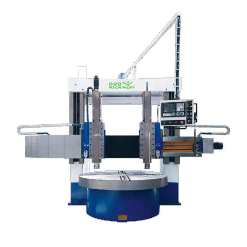 Двухколонный высококачественный ЧПУ двойной башенный вертикальный токарный станок