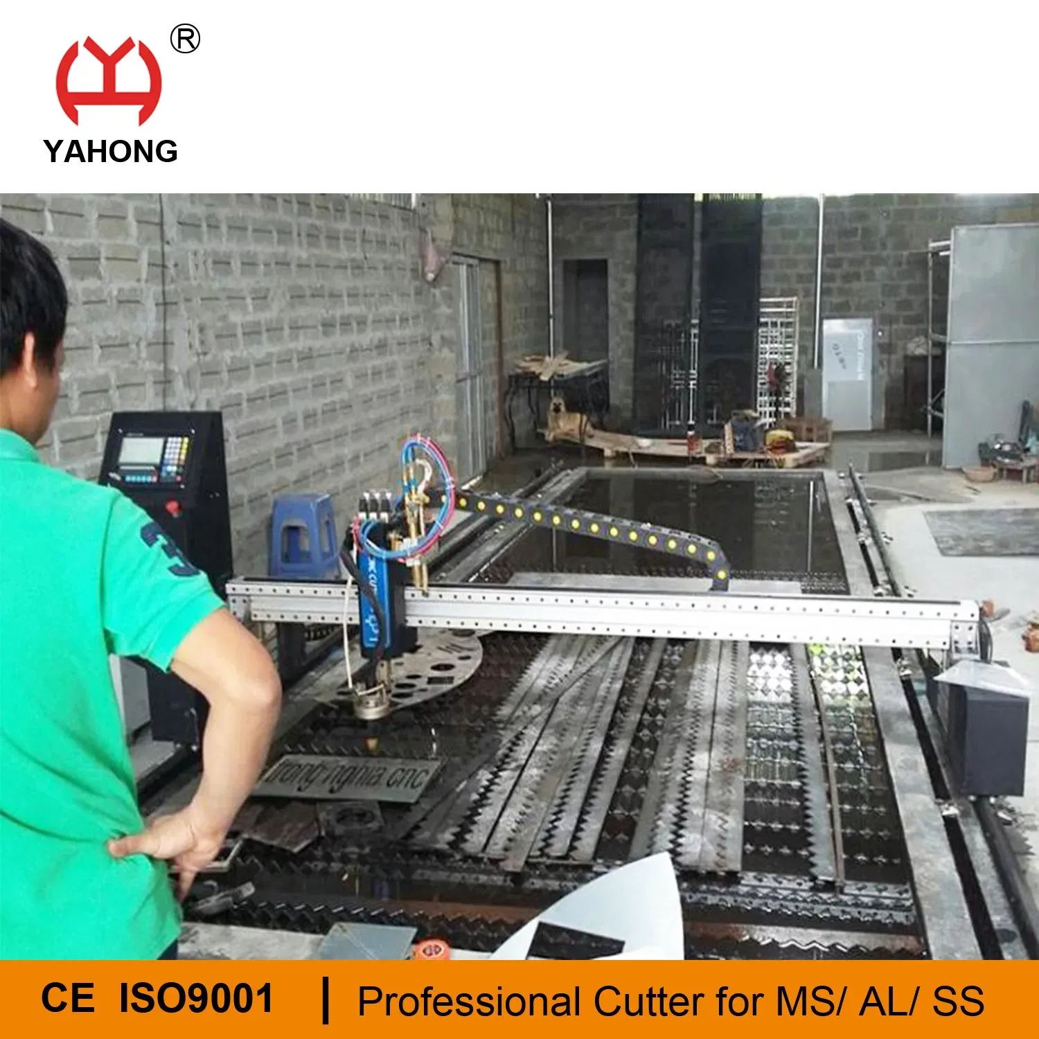 Профессиональный плазменный резак с двойным приводом и мощностью 200А 5