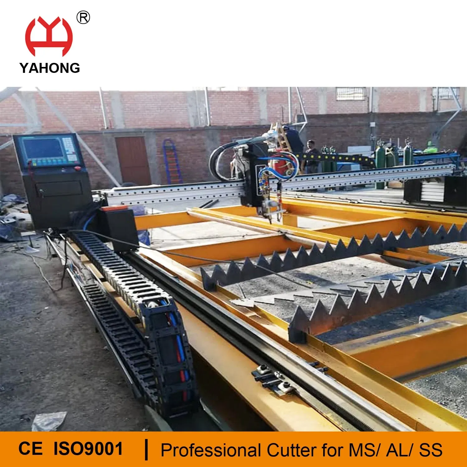 Профессиональный плазменный резак с двойным приводом и мощностью 200А 4