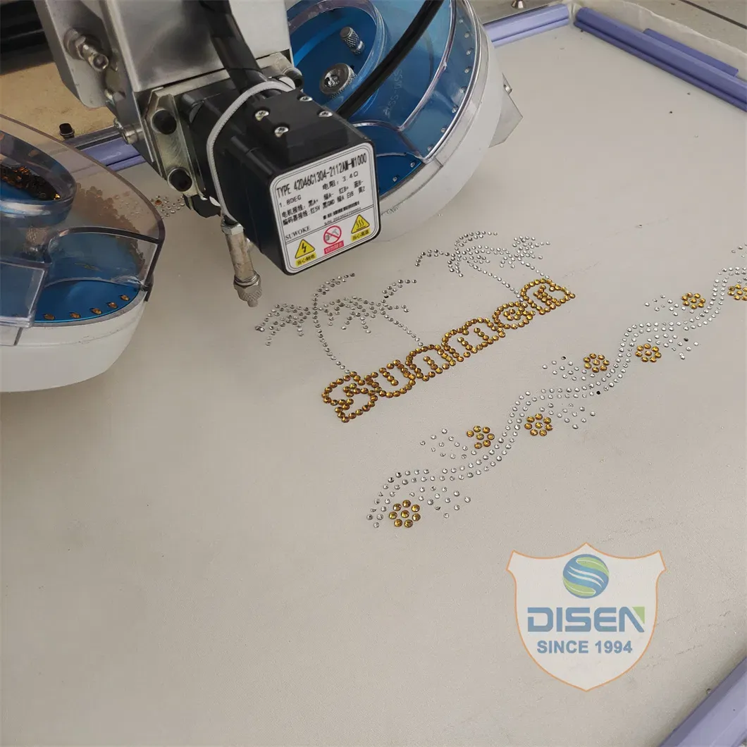 Автоматическая двухголовочная машина для установки горячих камней без бумаги 6