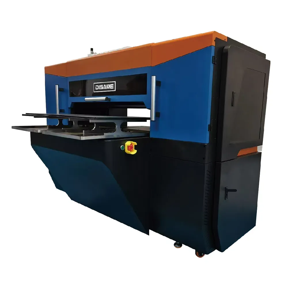 Автоматическая многоцветная машина для печати на футболках DTG с двумя станциями