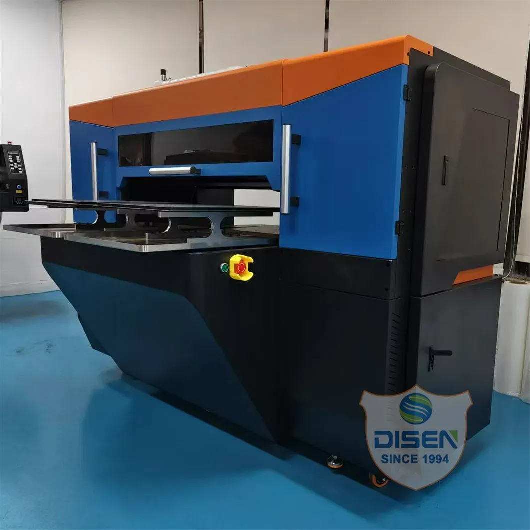 Автоматическая многоцветная машина для печати на футболках DTG с двумя станциями 4