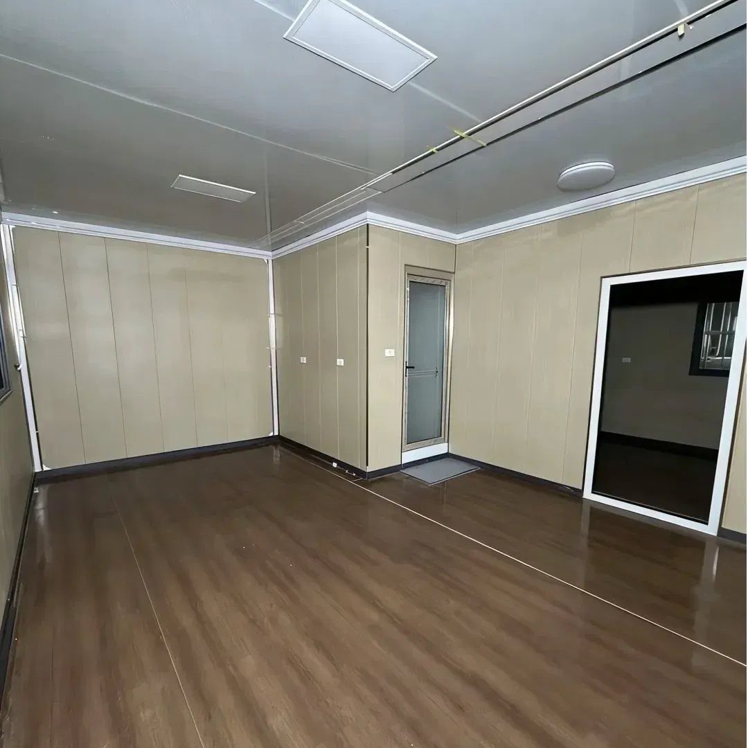 Двойной крылатый расширяемый контейнерный дом 20/40FT 4