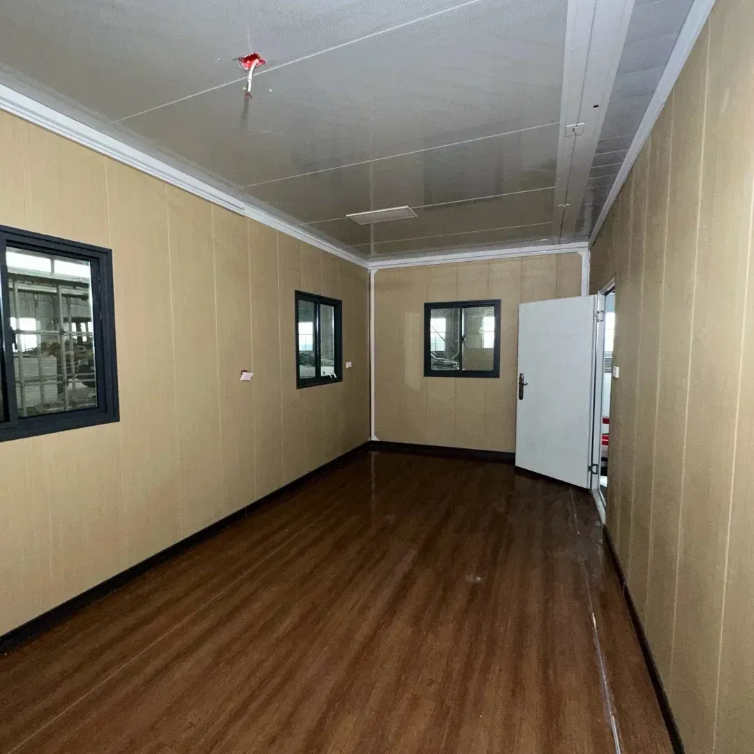 Двойной крылатый расширяемый контейнерный дом 20/40FT 5