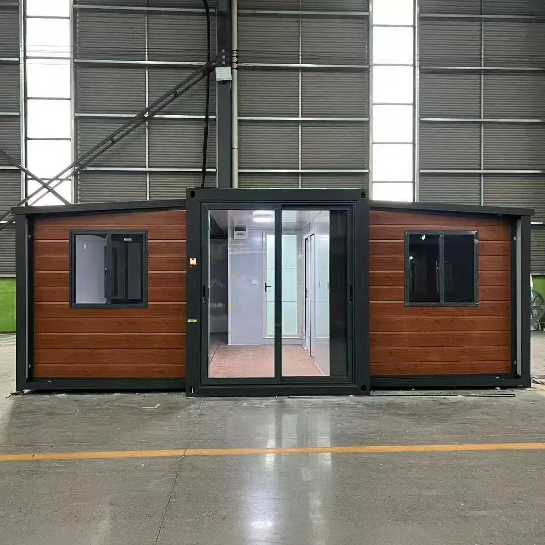 Двойной крылатый расширяемый контейнерный дом 20/40FT 3