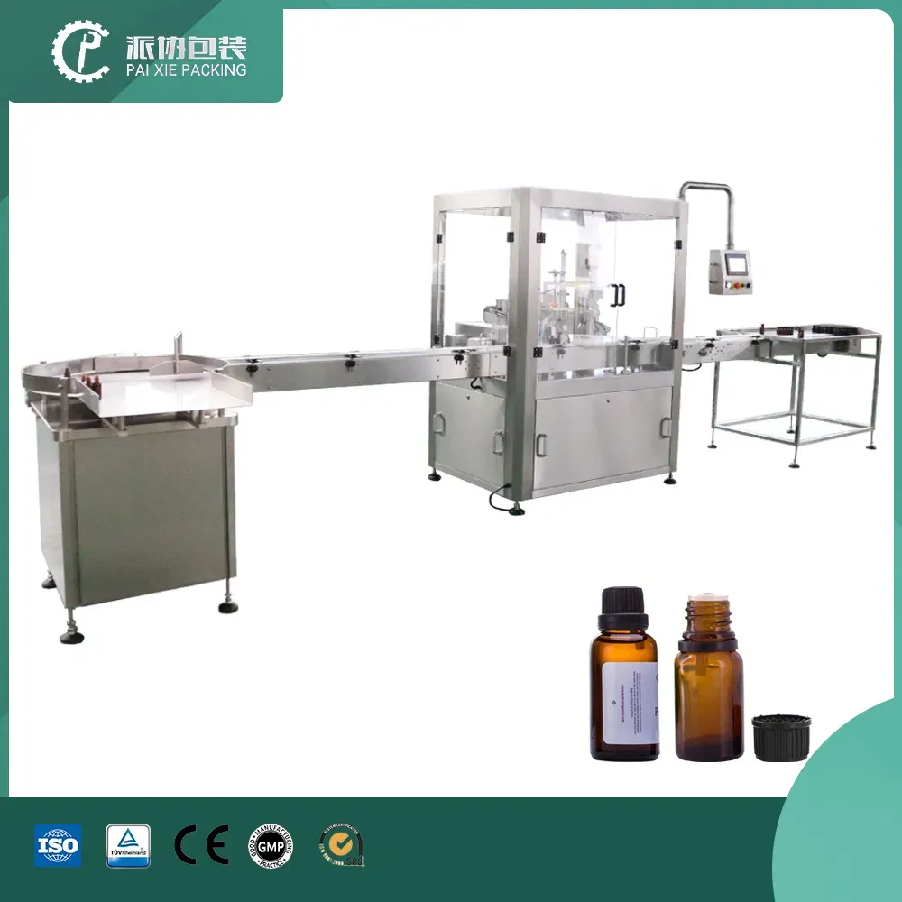 Автоматическая машина для заполнения жидкостей с PLC-контролем