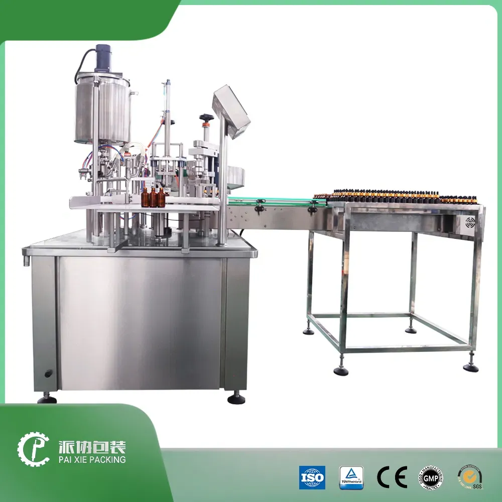 Автоматическая машина для заполнения жидкостей с PLC-контролем 5