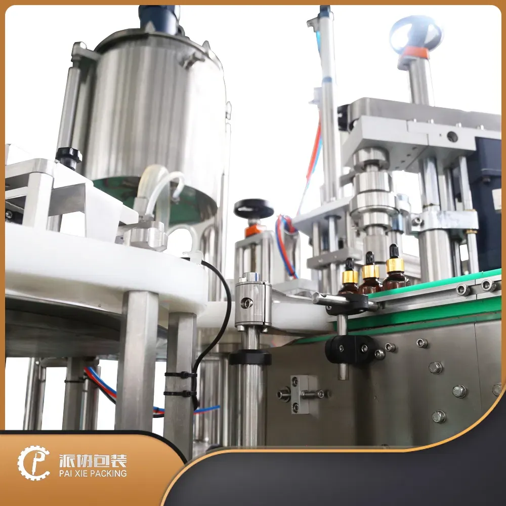 Автоматическая машина для заполнения жидкостей с PLC-контролем 4